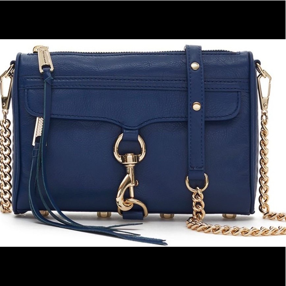 Rebecca Minkoff Navy Mini MAC Crossbody purse